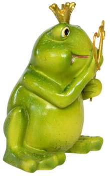 2er Set Lustiger Frosch mit Kussmund oder Brille groß ca. 15 cm - Dekofigur